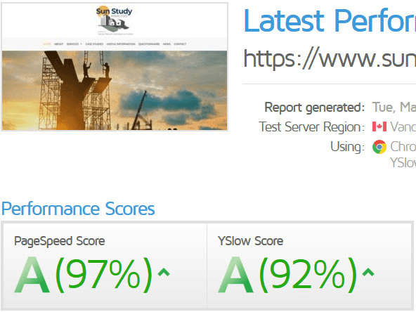 sun-study-pagespeed